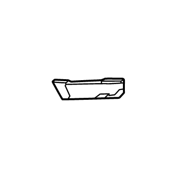 Ford NL1Z-15A245-AAPTM Trim Molding, Passenger Side NL1Z-15A245-AAPTM Ford Trim Molding, Passenger Side Illustration 1 of 1