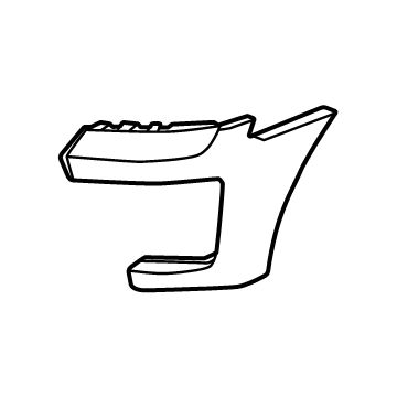 NL1Z-17E784-AAPTM Ford Side Cover, Passenger Side Illustration 1 of 1