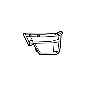 NL1Z-15A245-AA Ford End Cover, Driver Side Illustration 1 of 1