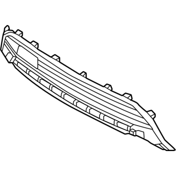 NL1Z-17K945-AA Ford Bumper Grille Illustration 1 of 1
