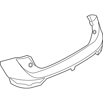 Lincoln EJ7Z-17810-ACPTM Extension - Bumper Bar - Side