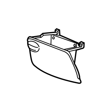 Ford XL3Z-1506024-AAC Door Assembly - Glove Compartment