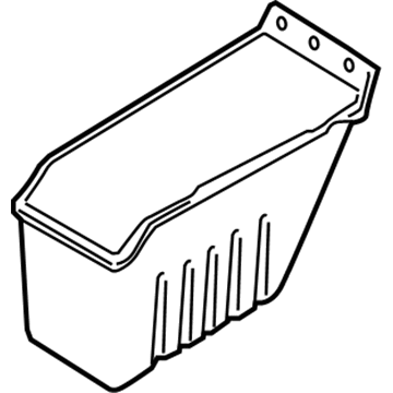 Ford F87Z-1006010-AA Compartment - Glove Box - Co-Driver