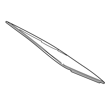 Ford XL2Z-78500A18-AA Glass