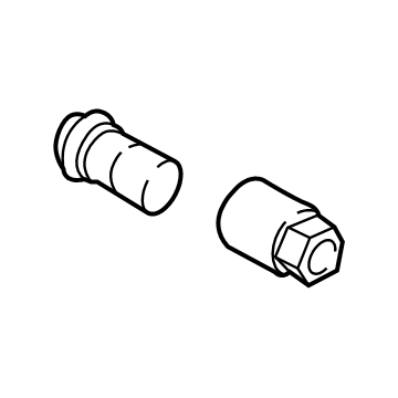 Ford DM5Z-1A043-A Nut - Wheel