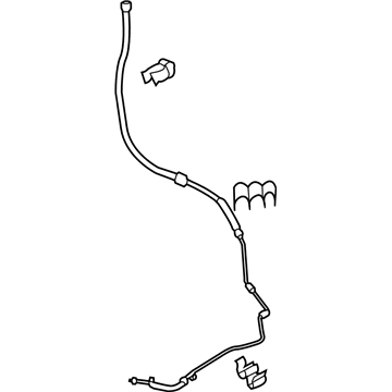 Ford BK3Z-3A713-AC Tube Assembly