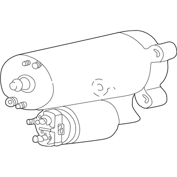 Ford FOFZ-11002-ARM Remanufactured Starter Motor Assembly