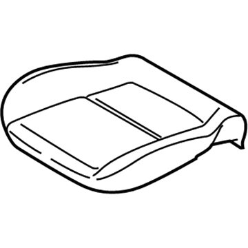 Ford AM5Z-58632A23-B Pad - Seat Cushion