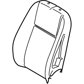 Ford DT1Z-1764811-H Pad - Seat Back