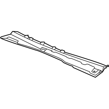 Ford 6L2Z-7802012-AA Cowl Panel, Upper Outer Top 6L2Z-7802012-AA Ford Cowl Panel, Upper Outer Top Illustration 1 of 1