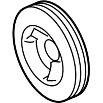 Lincoln DS7Z-6312-C Pulley - Crankshaft