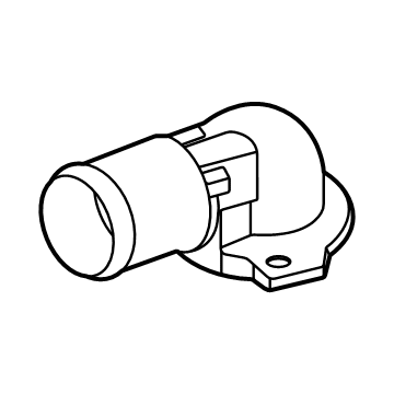 Ford LC3Z-8592-A Connection Water Outlet