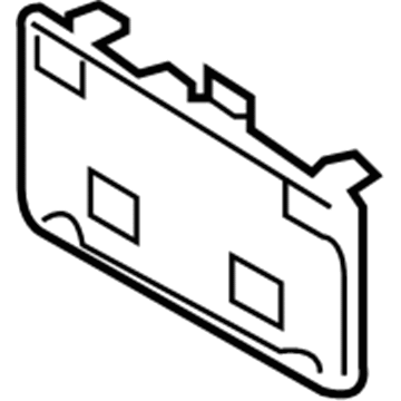 Ford 6L5Z-17A385-AAA Bracket - License Plate