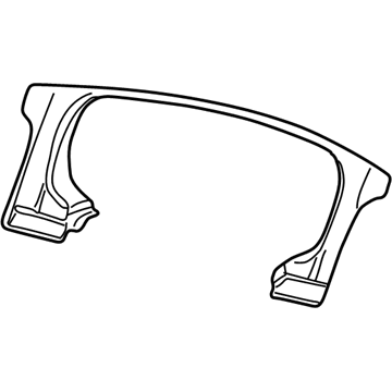 Lincoln XW4Z-54613E86-AA Bezel - Rear Seat Operator