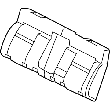 Ford 6L3Z-1666800-A Pad - Rear Seat Back