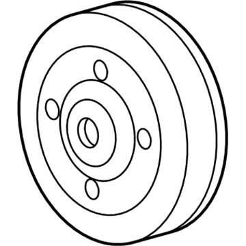 Ford 5F2Z-8509-AA Pulley - Fan