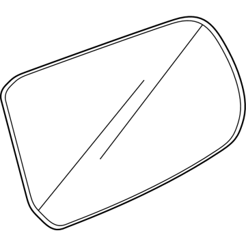 Ford N1WZ-17K707-J Mirror Glass