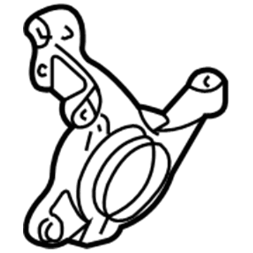 Ford 2L8Z-3K185-BA Knuckle - Front Wheel