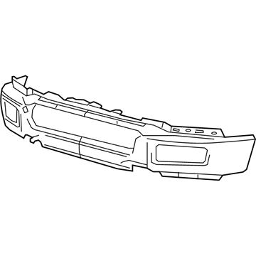 Lincoln 4L3Z-17757-BA Bumper Assembly - Front