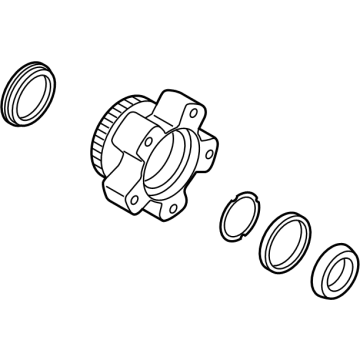 Ford CK4Z-1109-E Hub Assembly - Wheel