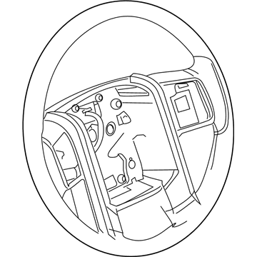 Ford BL3Z-3600-KA Wheel Assembly - Steering