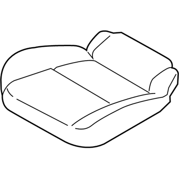 Ford KT1Z-1763840-A Pad - Rear Seat Cushion