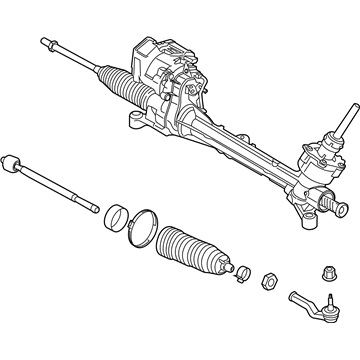 Lincoln EJ7Z-3504-U Gear Assembly - Steering