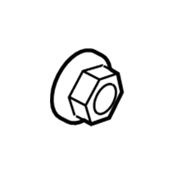 Mercury -W709361-S441 Nut