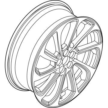 Lincoln R2TZ-1007-M Wheel, Alloy