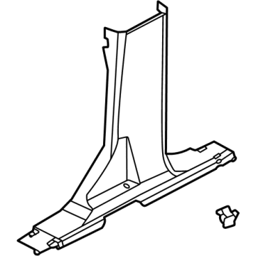 Ford M2DZ-7824346-AA Trim - B Pillar