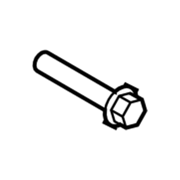Ford -N802594-S56 Support Bar Bolt -N802594-S56 Ford Support Bar Bolt Illustration 1 of 1