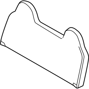 Ford 8C3Z-2564416-AA Cover Assembly - Seat Back