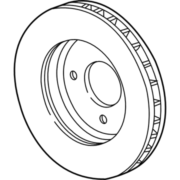 Ford 5R3Z-2C026-A Rotor Assembly - Brake