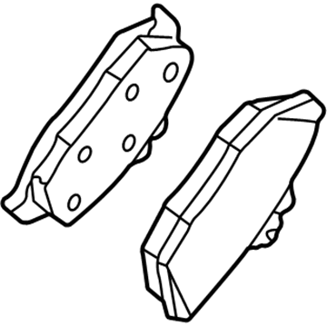 Ford CR3Z-2200-A Kit - Brake Lining