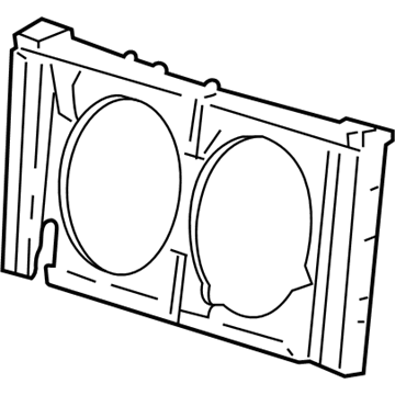 Ford 2F1Z-8A419-AA Support - Radiator