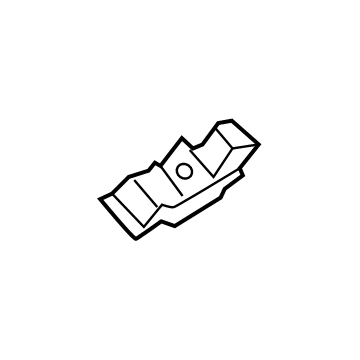 Ford JT4Z-54404A42-A Plate - Door Lock Striker
