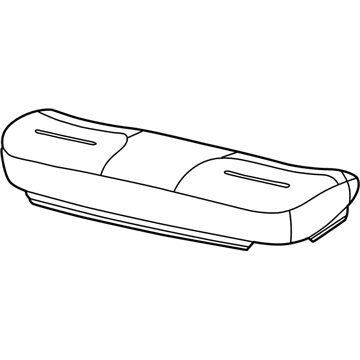 Ford F81Z-2562900-BAA Cover Assembly - Seat Cushion