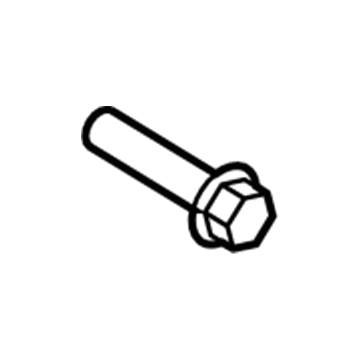 Ford -W706766-S424 Package Tray Speaker Screw, Front -W706766-S424 Ford Package Tray Speaker Screw, Front Illustration 1 of 1
