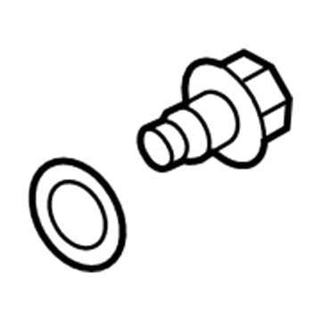 Ford F6TZ-6730-BA Plug - Oil Drain