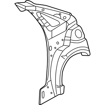 Ford 2M5Z-5827791-BA Panel - Body Side Rear