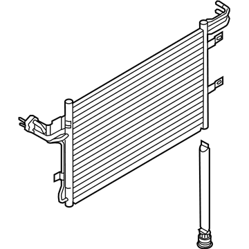 Lincoln EG1Z-19712-F Condenser Assembly