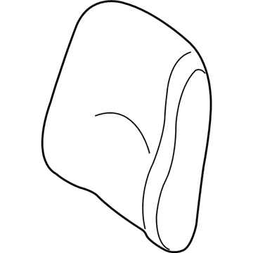 Ford 9L8Z-7864811-B Pad - Seat Back