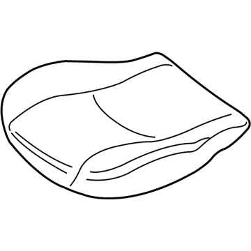 Ford 9L8Z-78632A22-B Pad - Seat Cushion