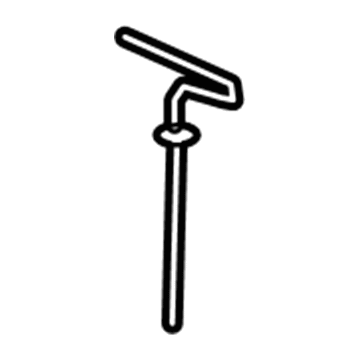 Ford 6S4Z-17A038-AA Spare Wheel Retainer 6S4Z-17A038-AA Ford Spare Wheel Retainer Illustration 1 of 1