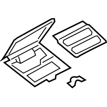 Ford 8F9Z-7413594-AA Compartment Assembly - Stowage