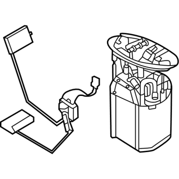 Ford JR3Z-9H307-C Sender And Pump Assembly