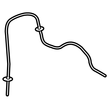 Ford GA1Z-17A605-C Connector Hose GA1Z-17A605-C Ford Connector Hose Illustration 1 of 1