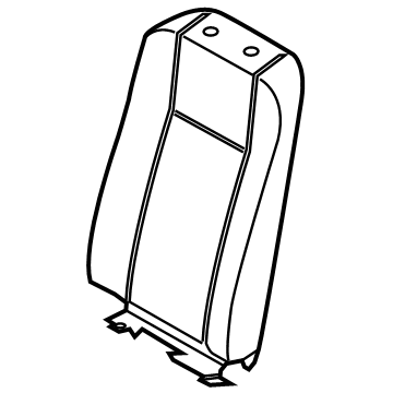 Ford LK4Z-6366601-CN Cover Assembly - Rear Seat Back