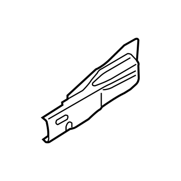 Lincoln KS7Z-5411251-A Bracket - Rear Floor Panel