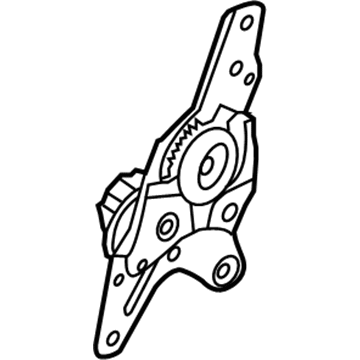 Ford AU5Z-96613D60-F Latch Assembly - Rear Seat Back